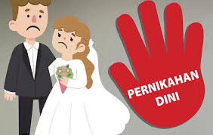 Ilustrasi Penikahan dini. (Radar Bromo)
