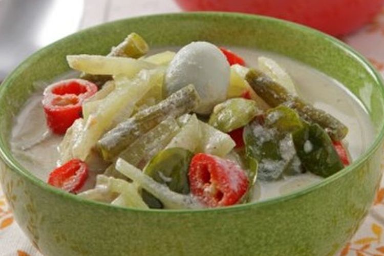 Resep Sayur Labu Siam Santan Kara