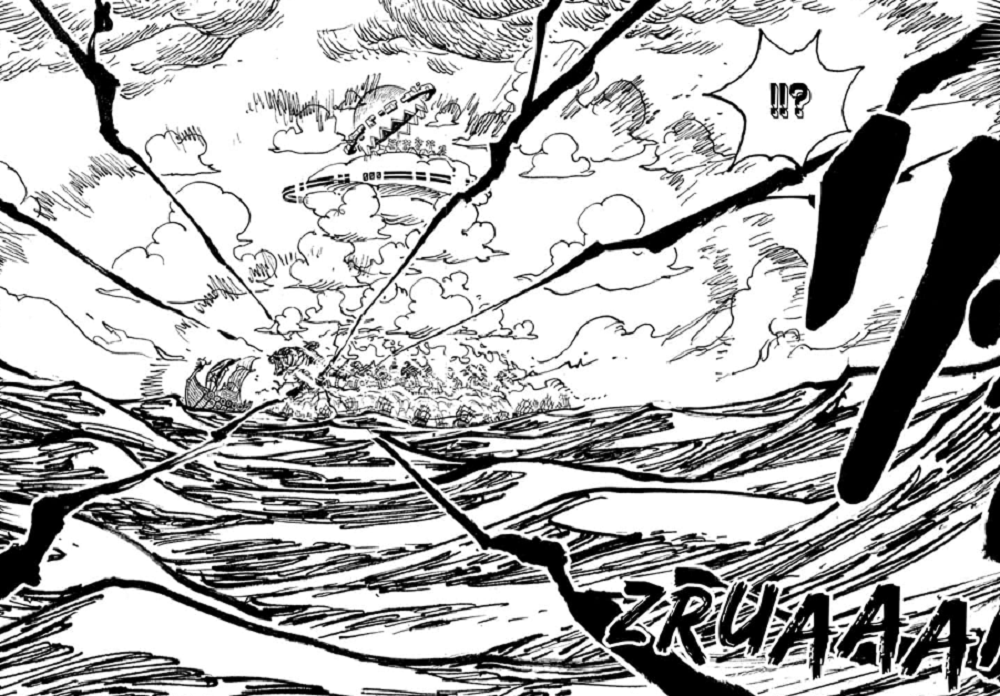 spoiler manga One Piece 1123 perjalanan ke pulau elbaf