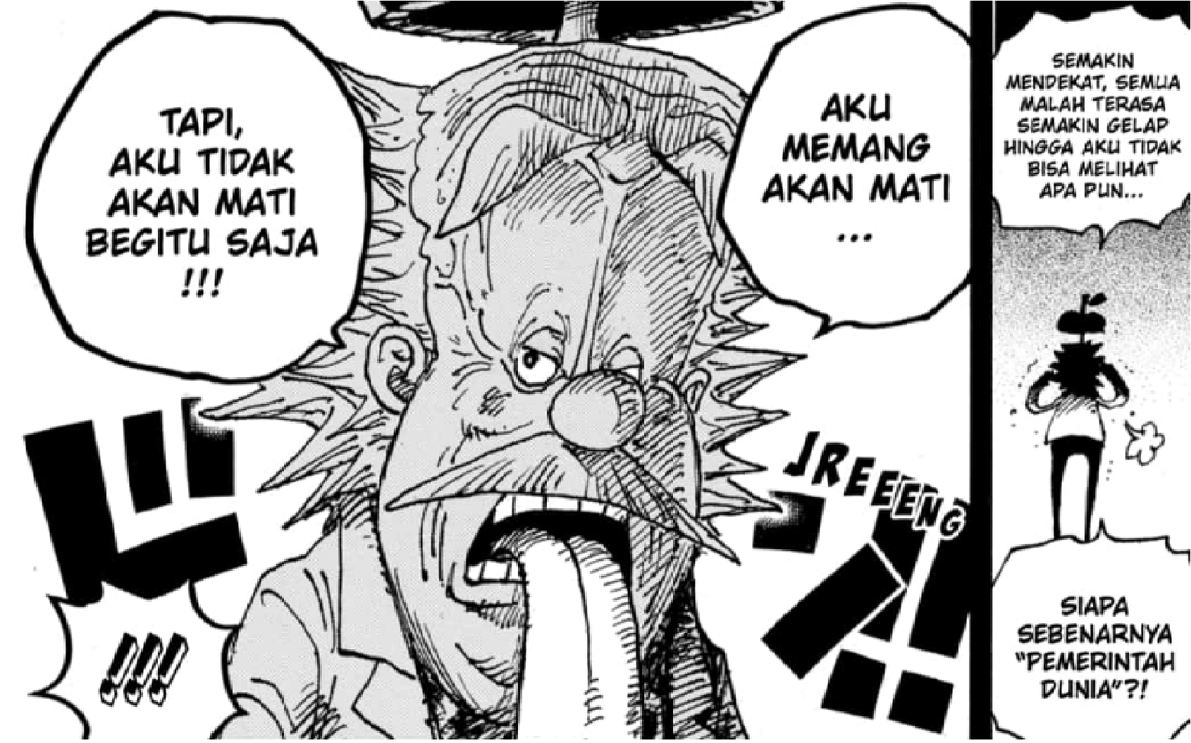kejtan manga One Piece Chapter 1124: vegapunk belum mati