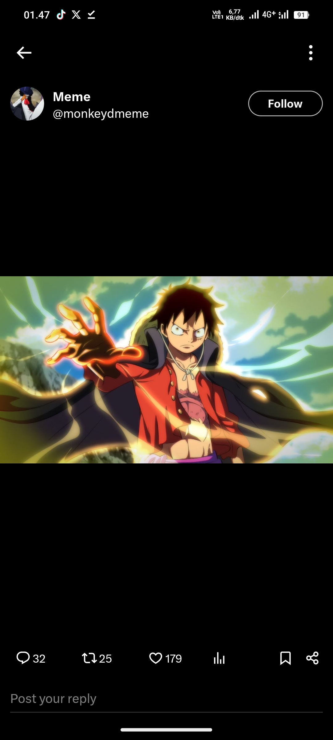 Monkey D. Luffy, One Piece