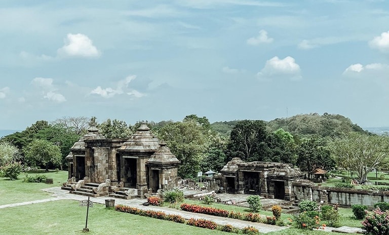 Jelajah wisata sejarah di Rtu Boko, Yogyakarta