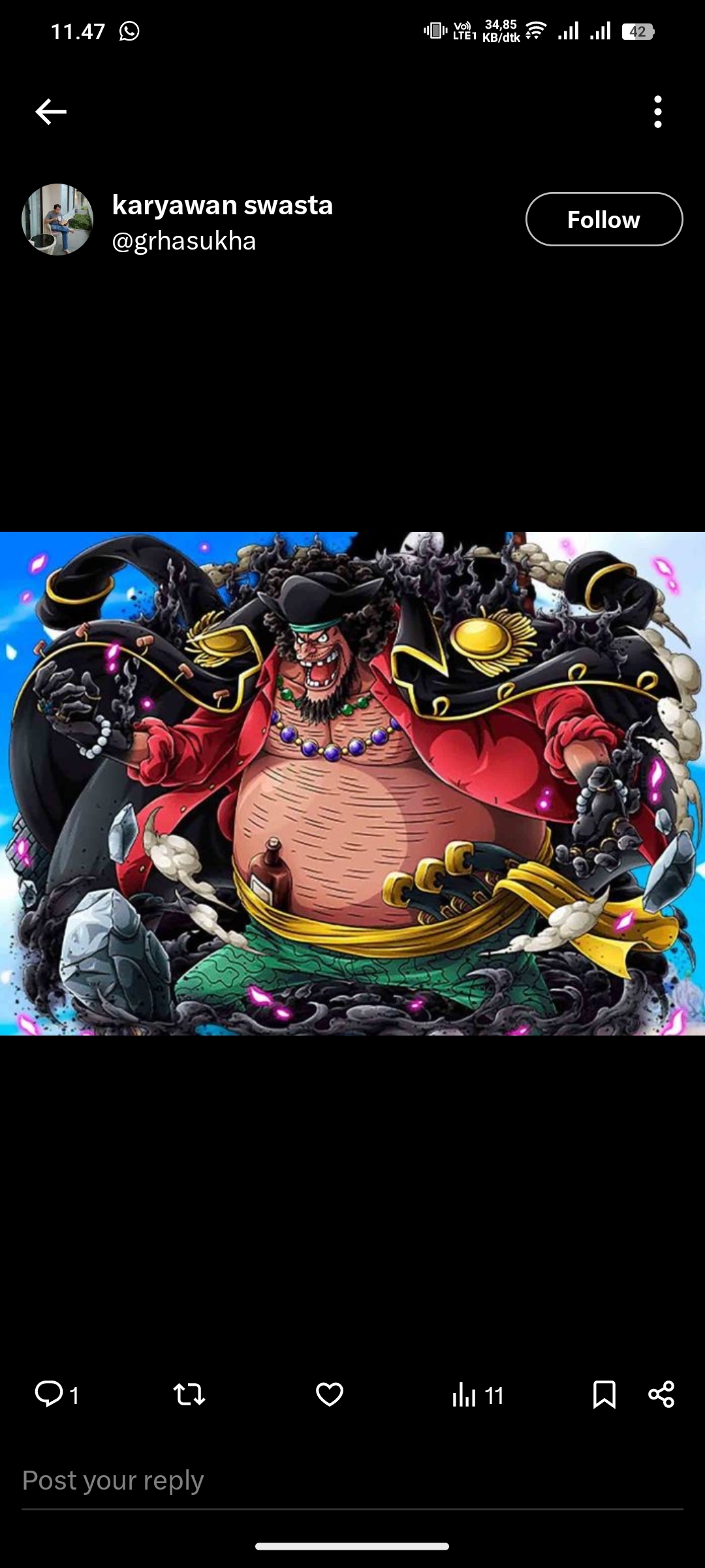 Marshall D. Teach (Kurohige), One Piece