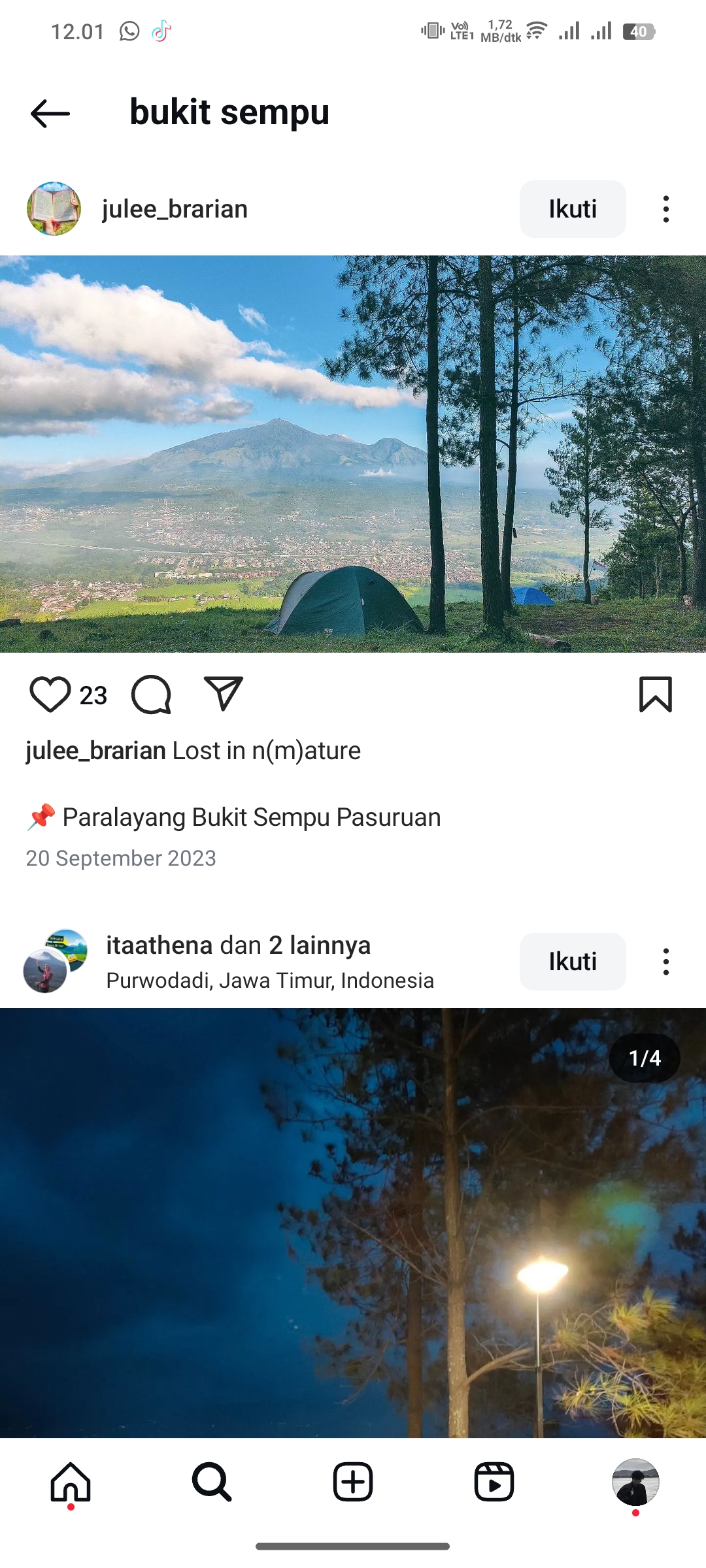 Bukit Sempu, Pasuruan