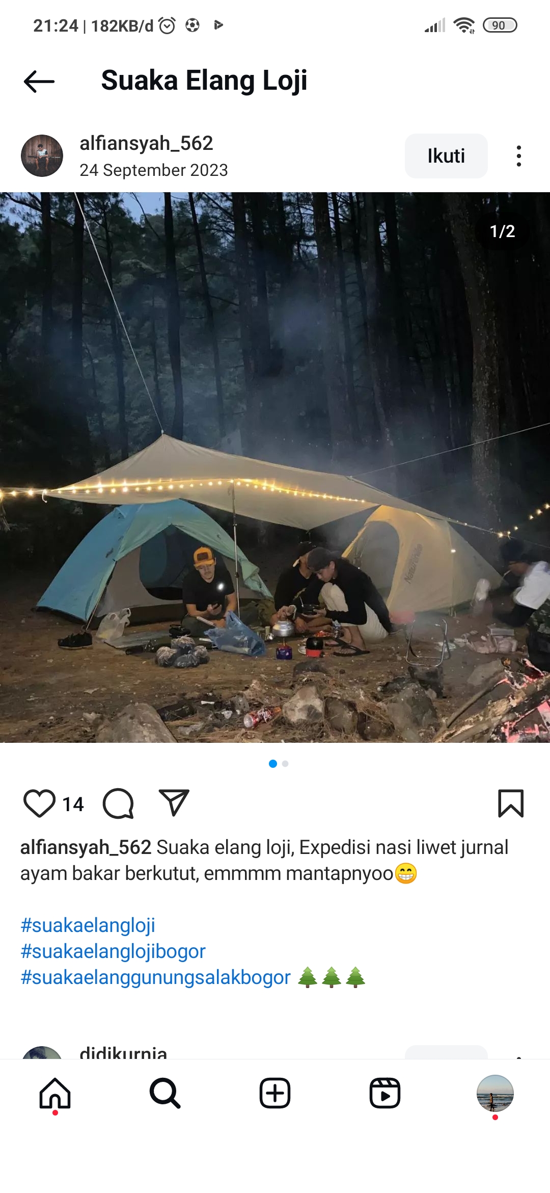Bumi Perkemahan Suaka Elang Loji