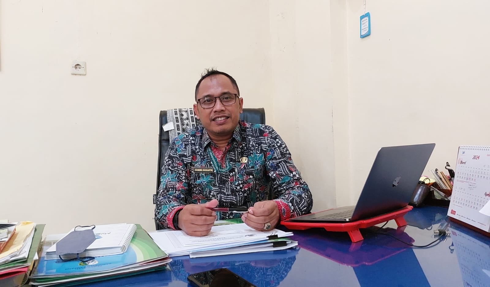 Kabid Informasi dan Pembinaan Aparatur BKPSDM Sampang Hendro Sugiharto.