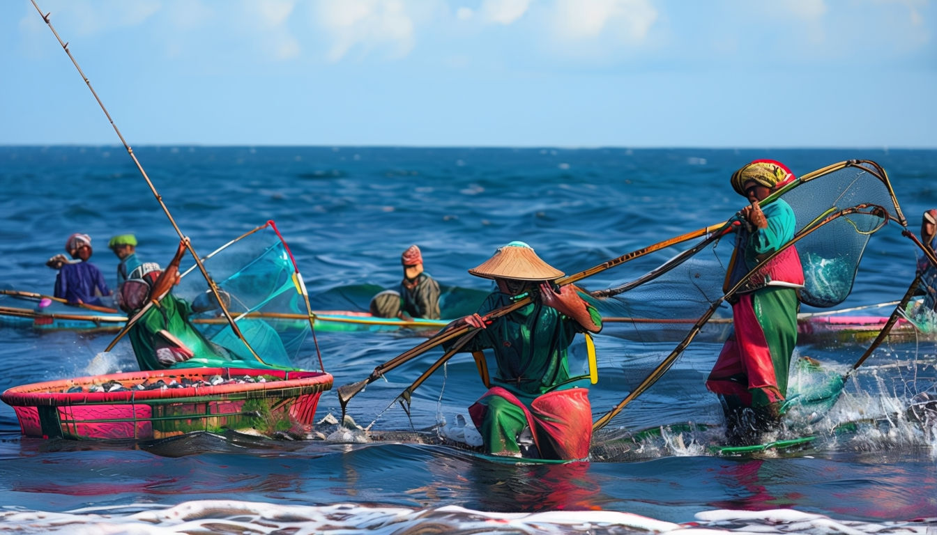 Diskan Sampang telah menyalurkan bantuan alat tangkap dan jaring ikan tahun ini kepada delapan KUB.