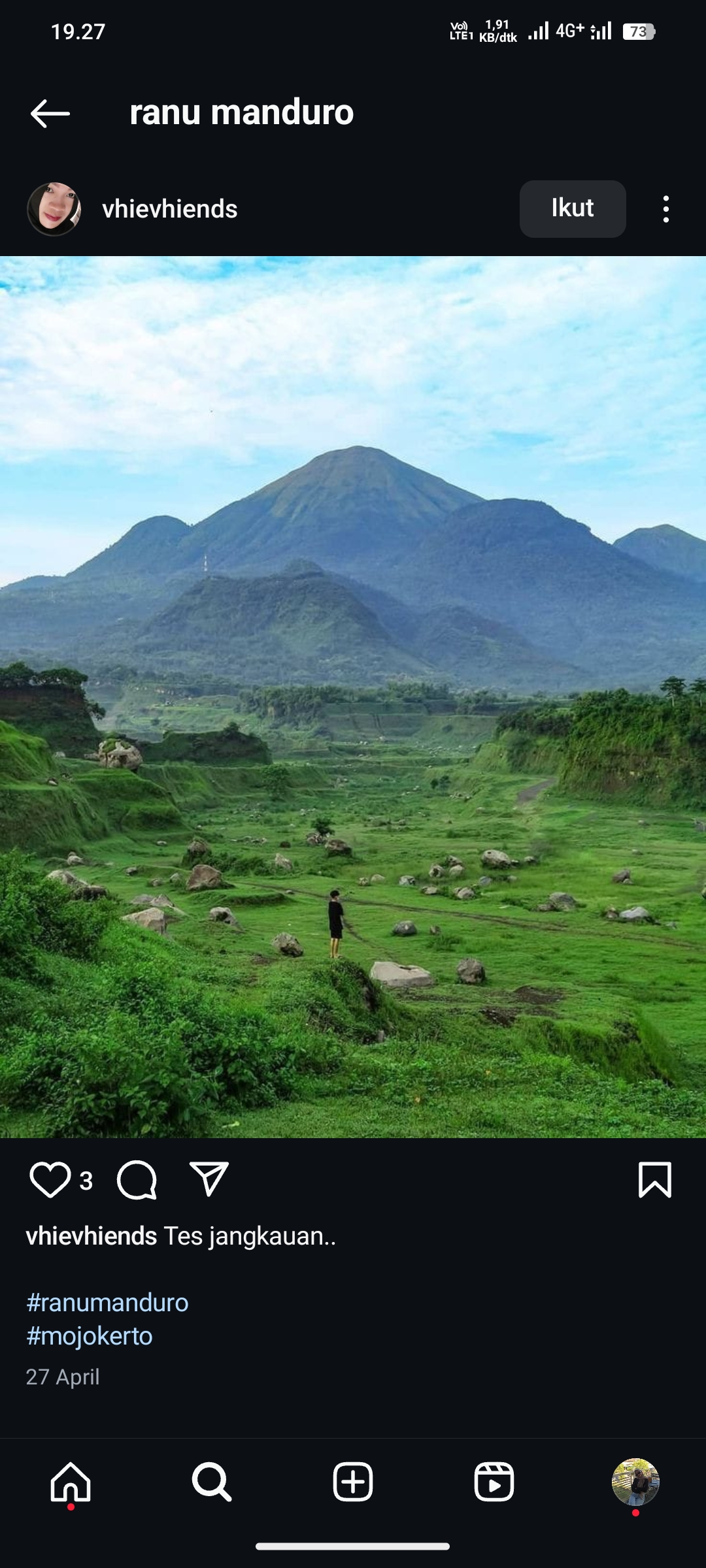 Ranu Manduro, Mojokerto