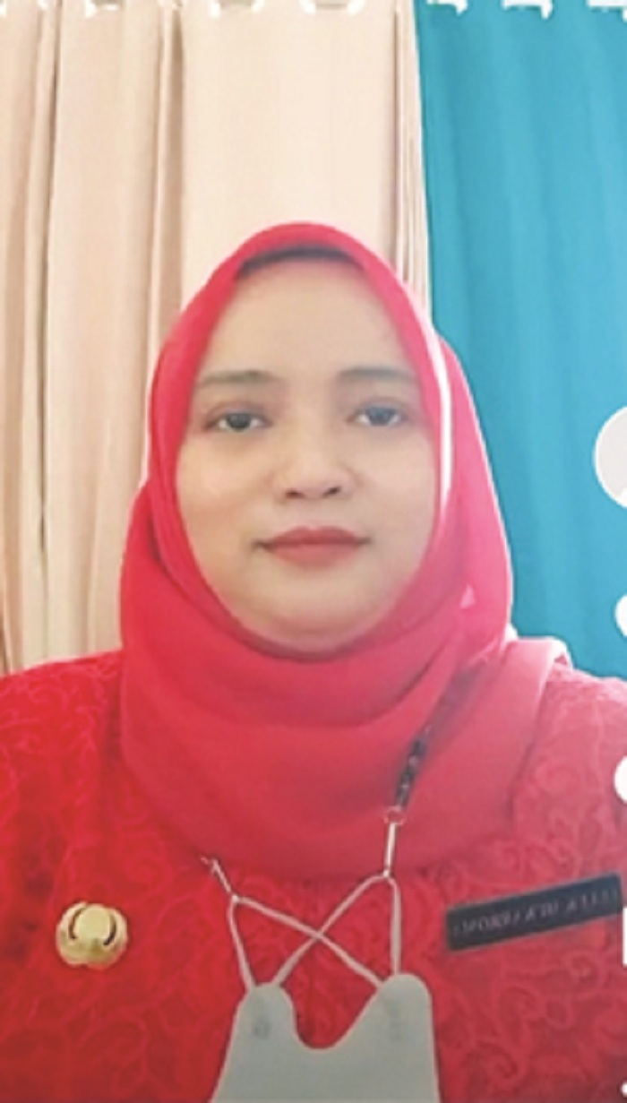 Kepala Instalasi CSSD RSUD Syamrabu Luluk Mukarromah, S.Kep.Ns.&nbsp;(SYAIFUL BAHRI UNTUK JPRM)