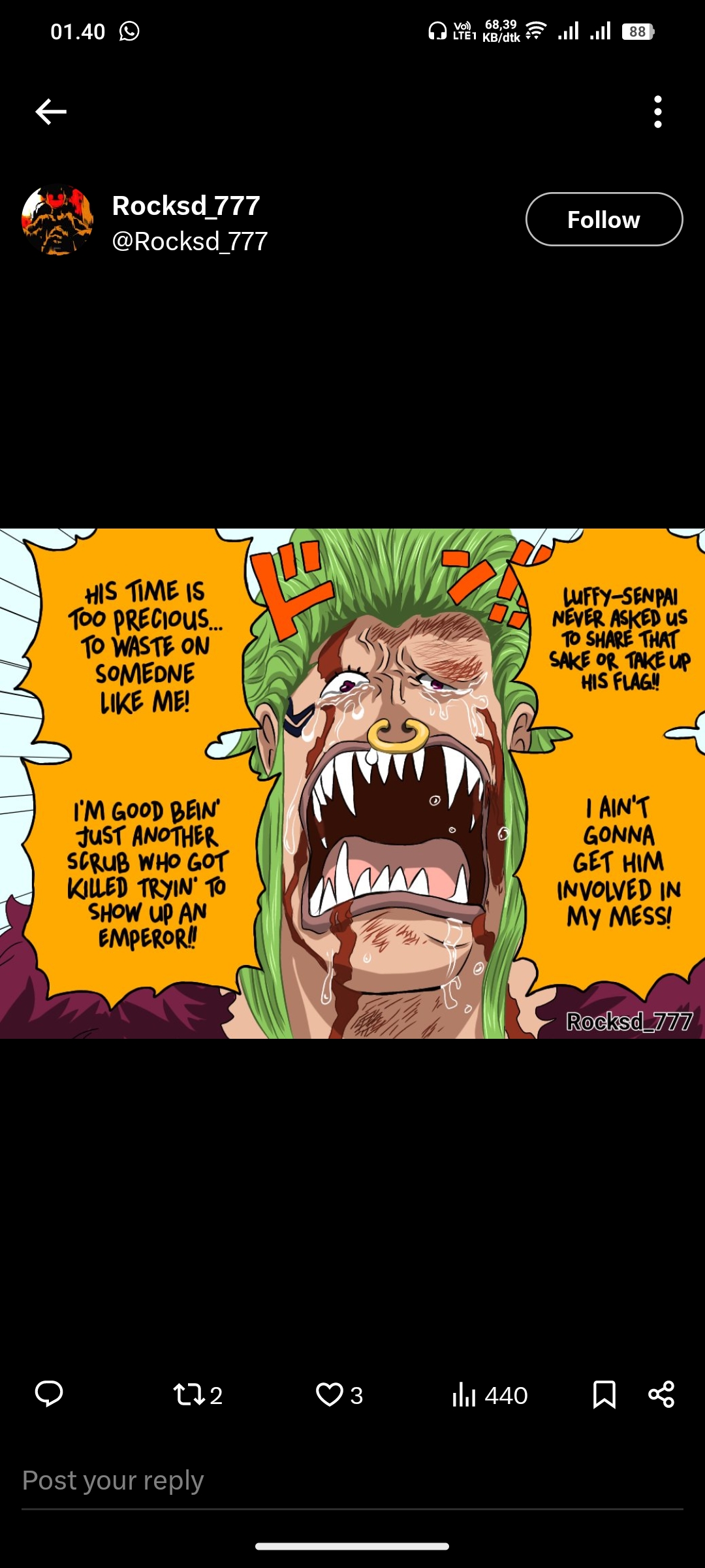 Bartolomeo, One Piece