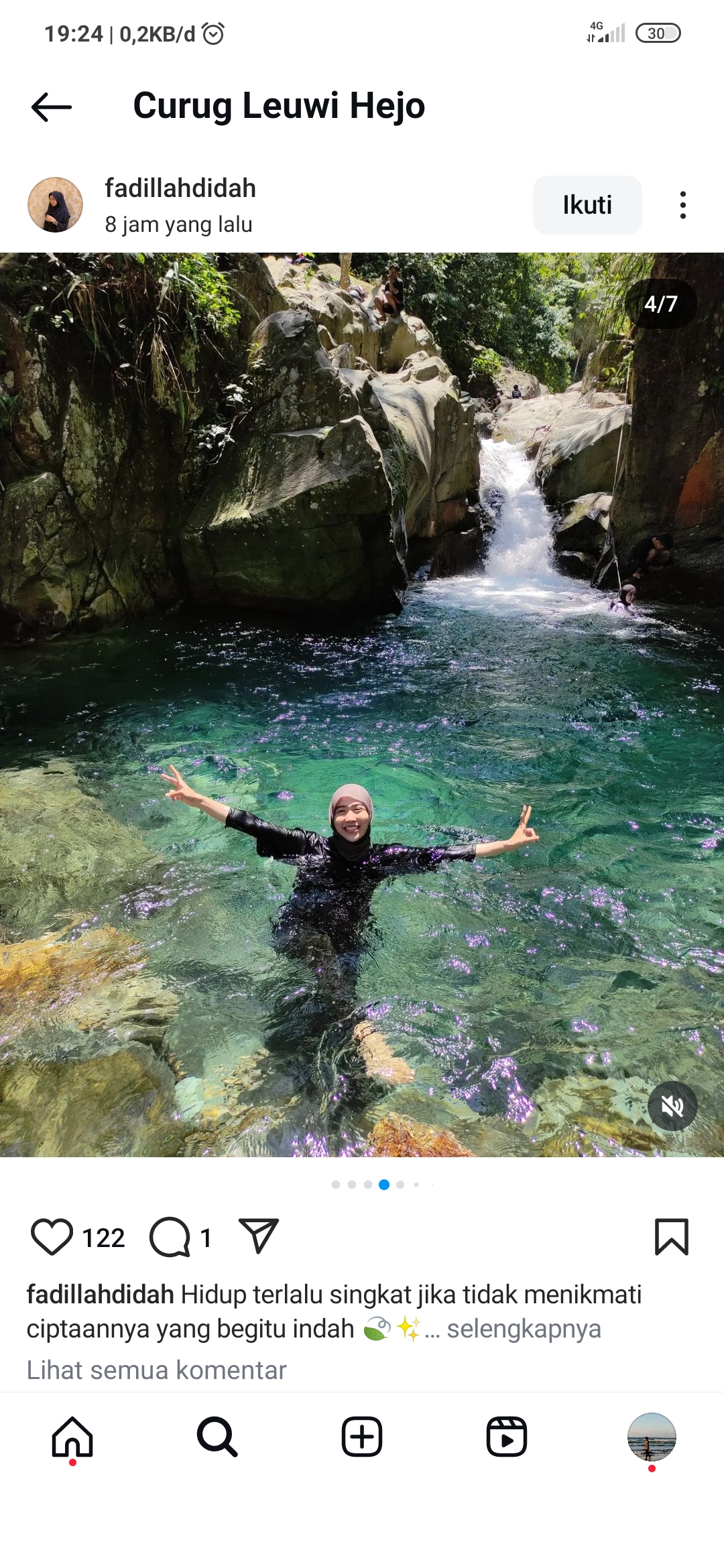 Curug Leuwi Hejo Sentul
