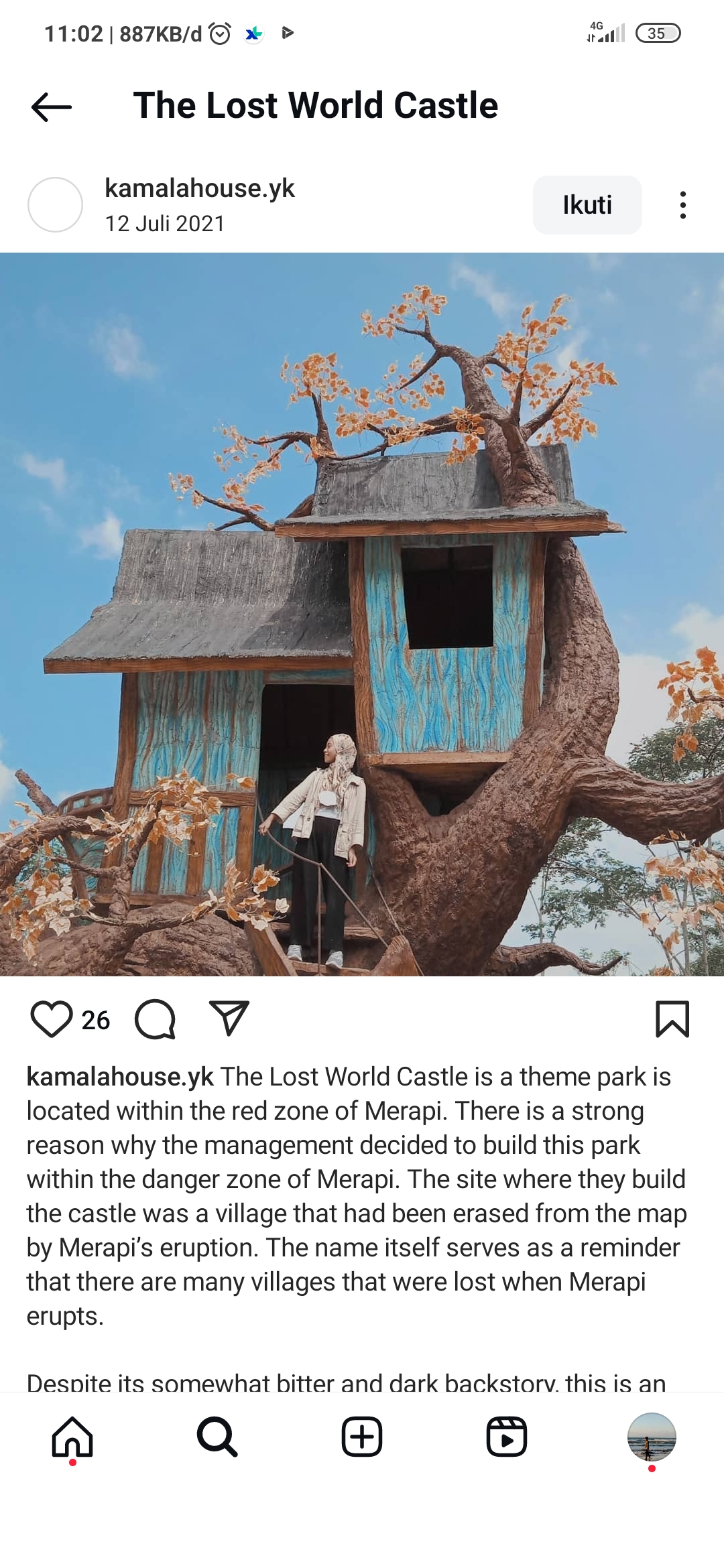 The Lost World Castle dengan pesona indahnya