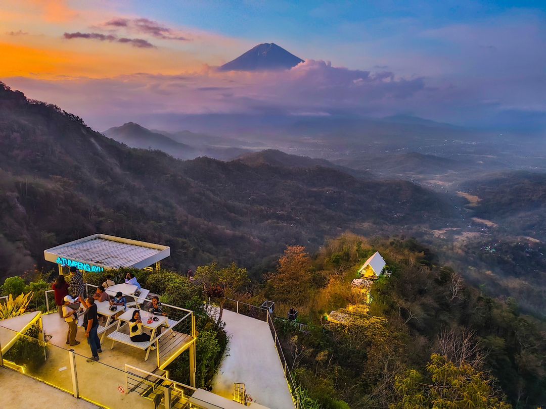 Punya view menarik, Restoran Tumpeng Menoreh Yogyakarta jadi bahan tujuan wisata kuliner
