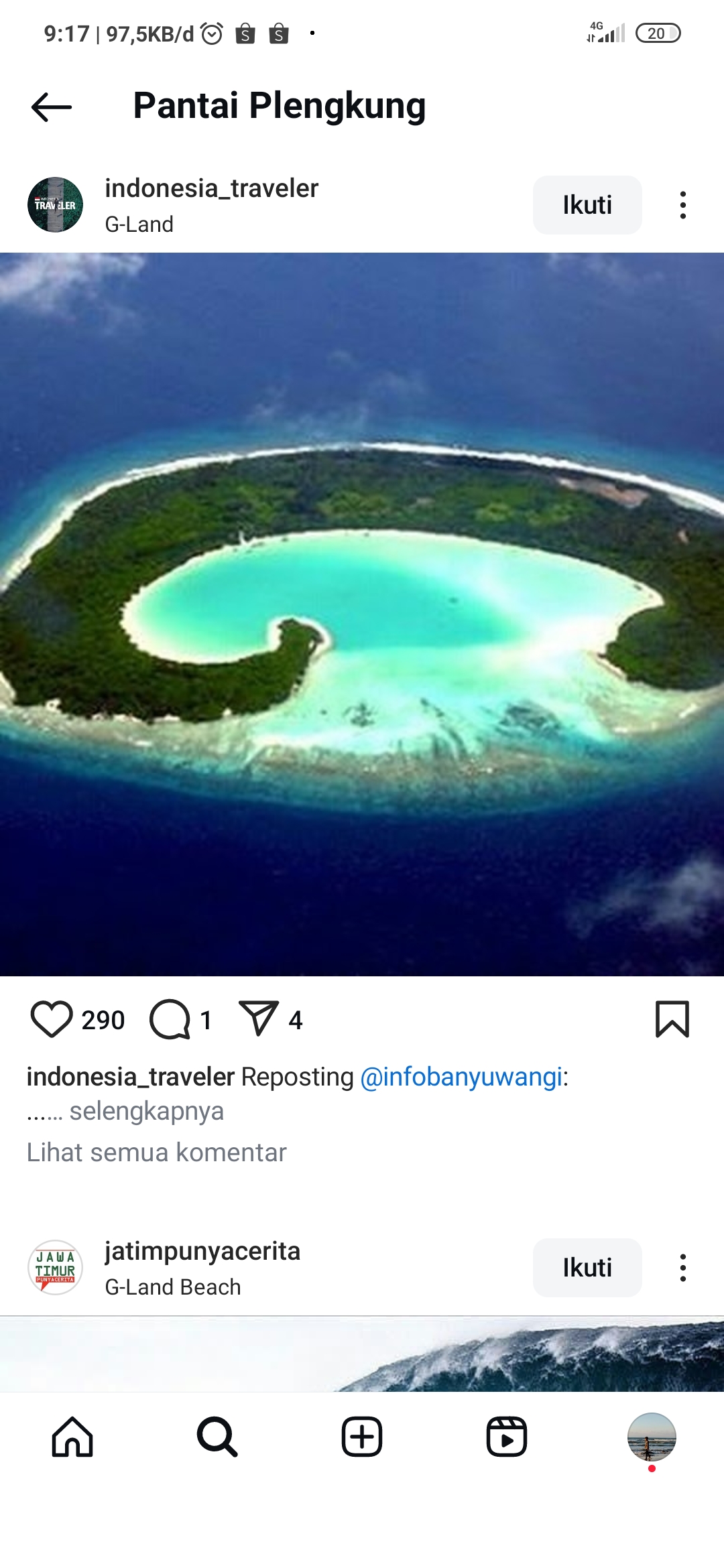 Pantai Plengkung Banyuwangi