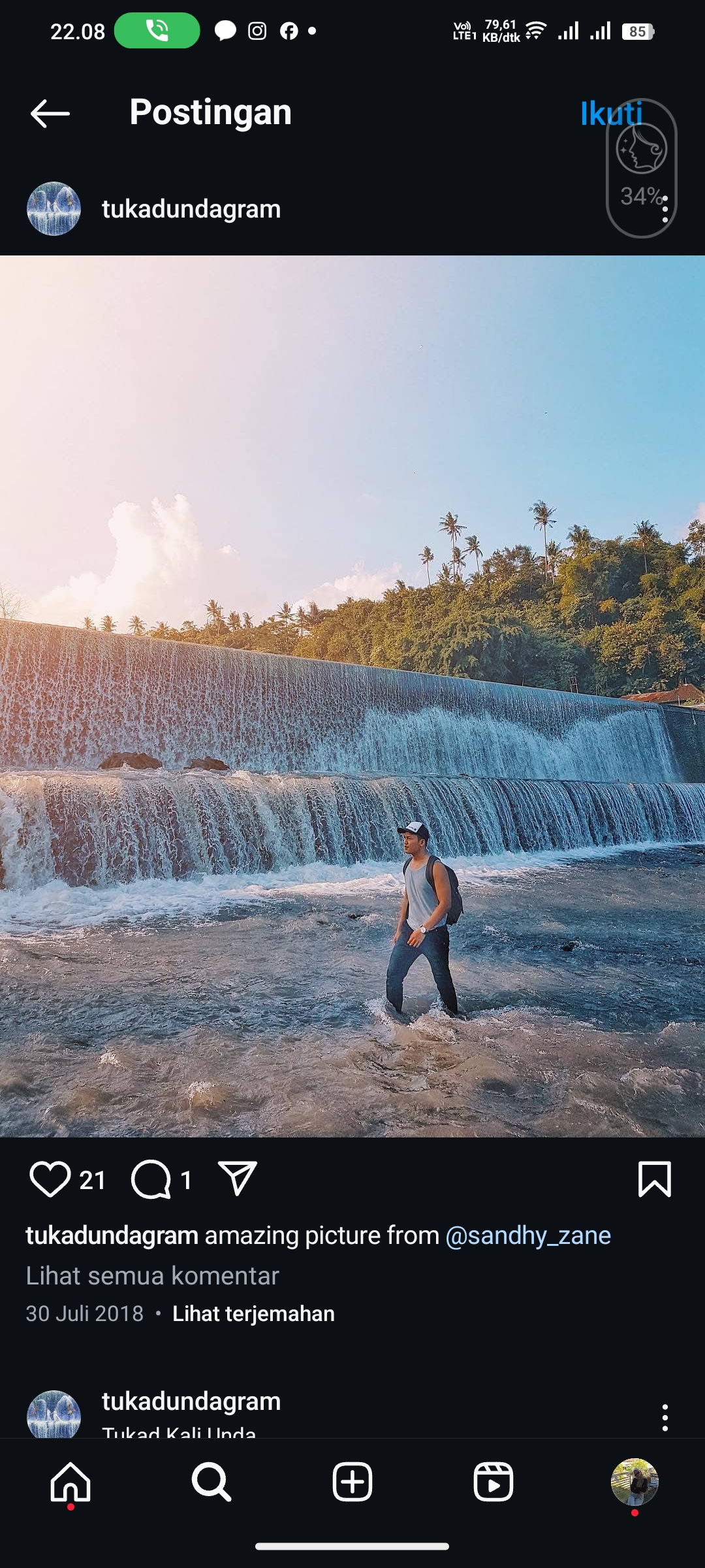 Air Terjun Tukad Unda, Bali