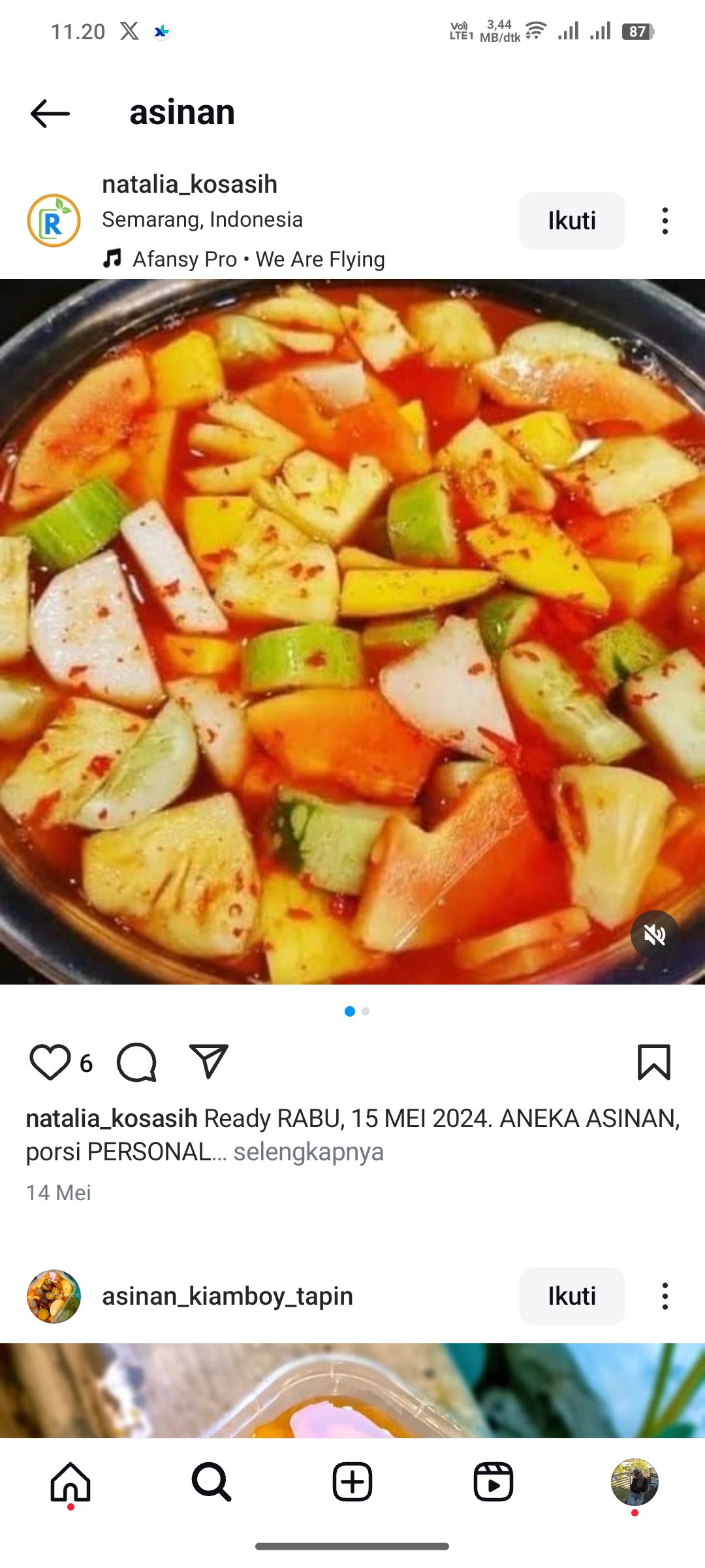 Asinan Buah
