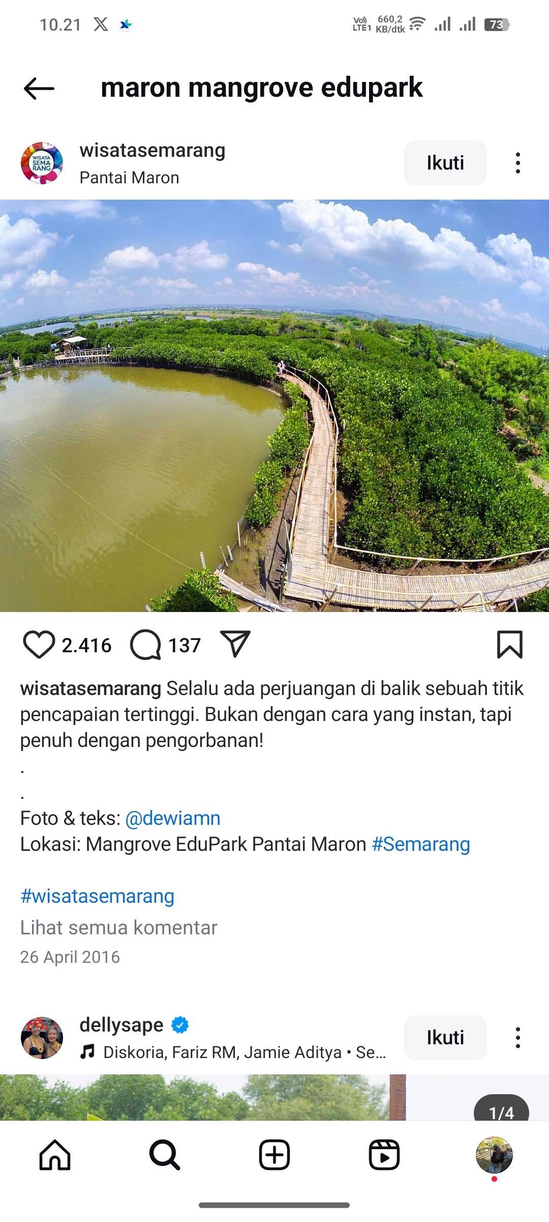Maron Mangrove Edupark, Semarang