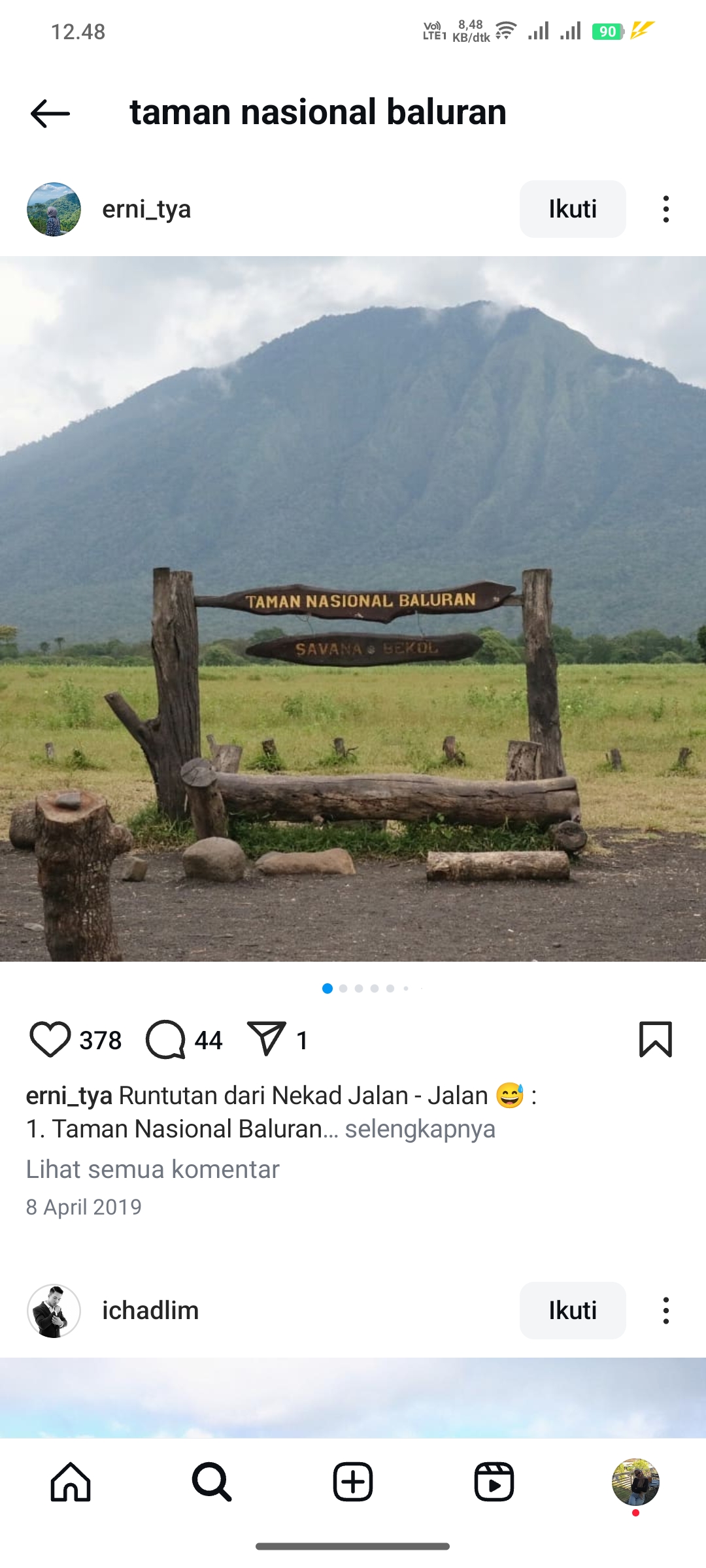 Taman Nasional Baluran, Banyuwangi