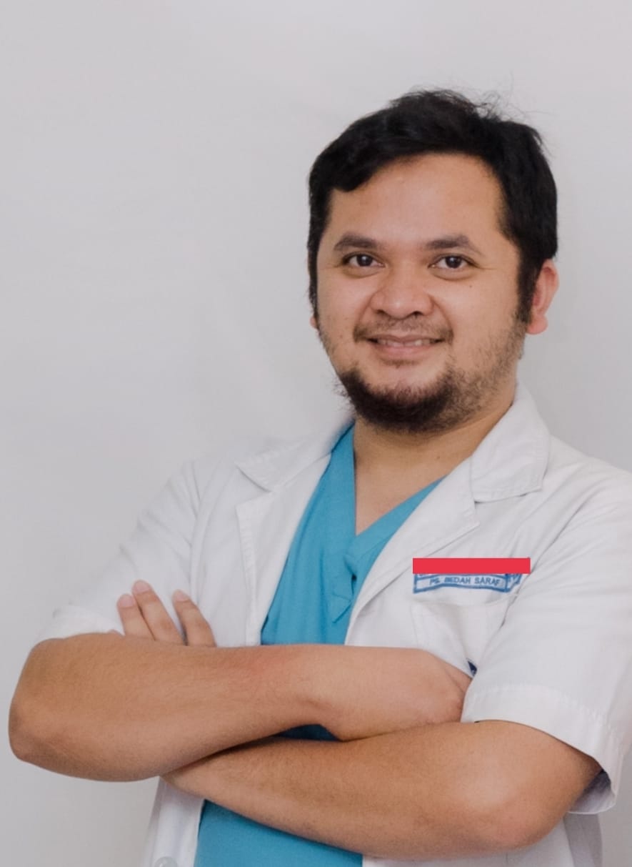 Dokter Spesialis Bedah Saraf RSUD Syamrabu M. Irfan Rahmatullah, Sp. BS, M.Ked.Clin. (SYAIFUL BAHRI UNTUK JPRM)