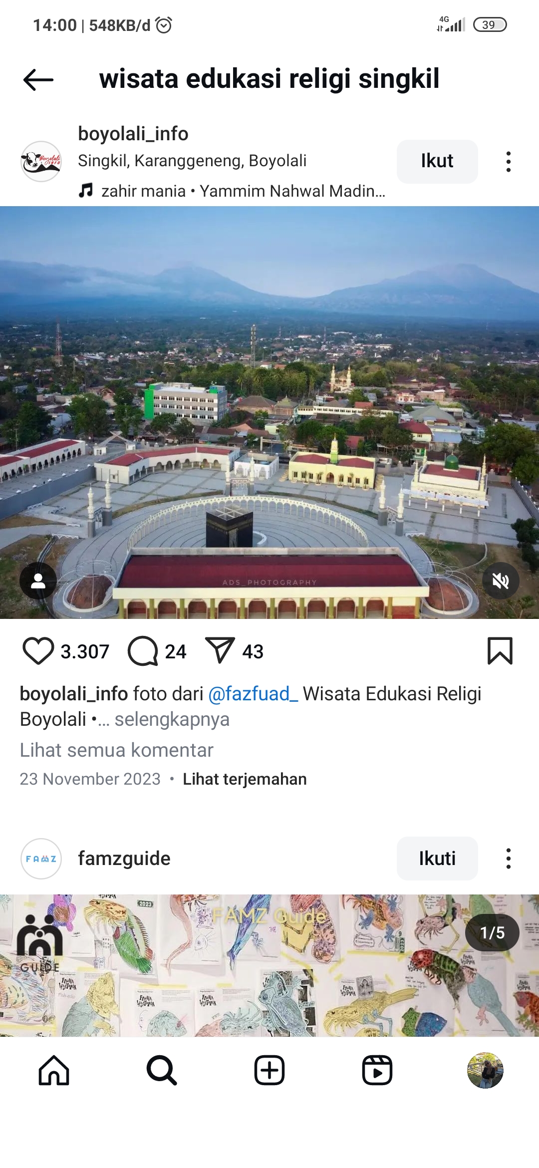 Wisata Edukasi Religi Boyolali