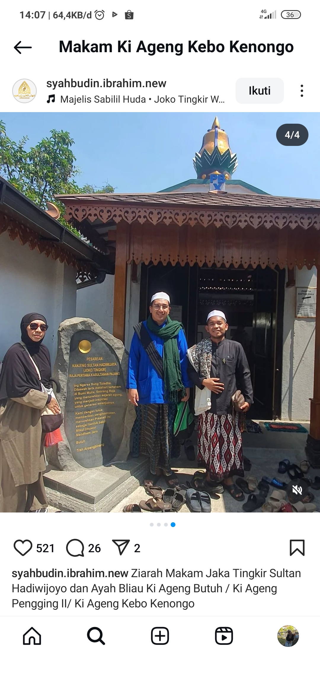 Makam Ki Ageng Kebo Kenongo
