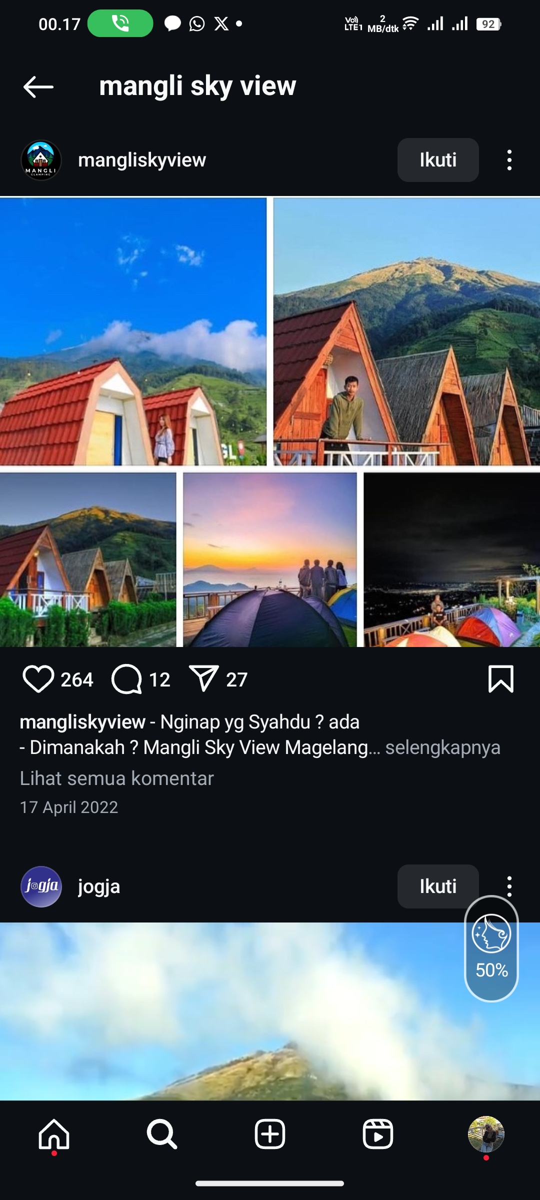 Mangli Sky View, Magelang