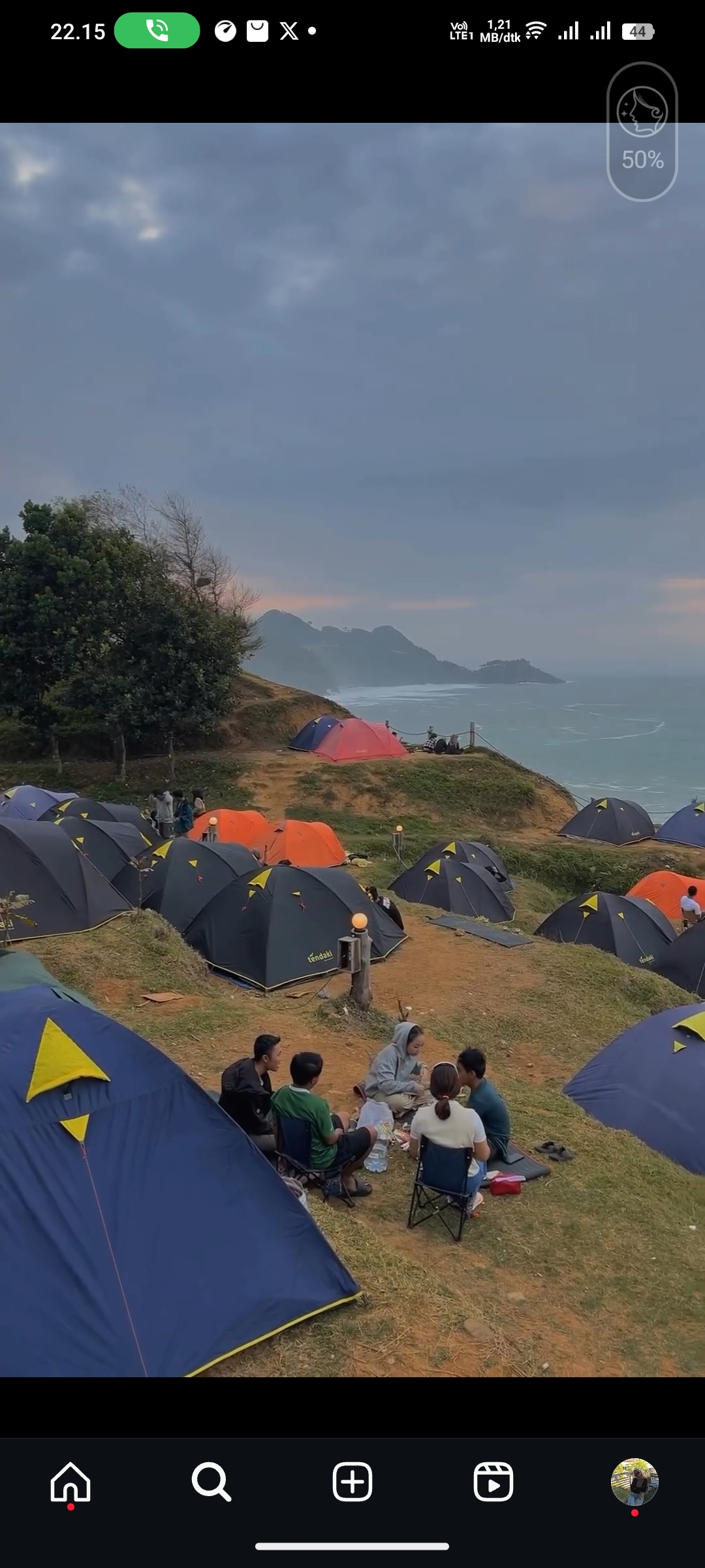 Camping Ground Pantai Menganti, Kebumen