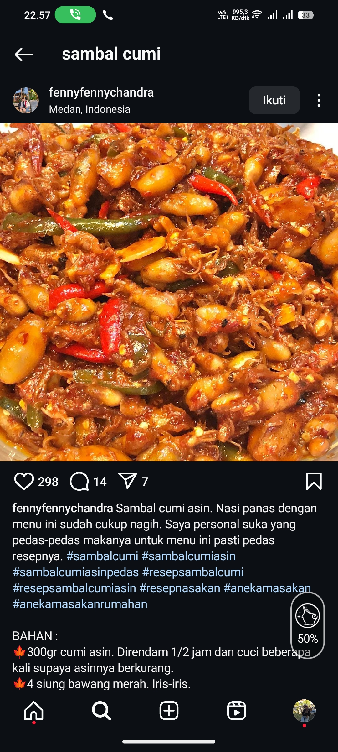 Sambal Cumi