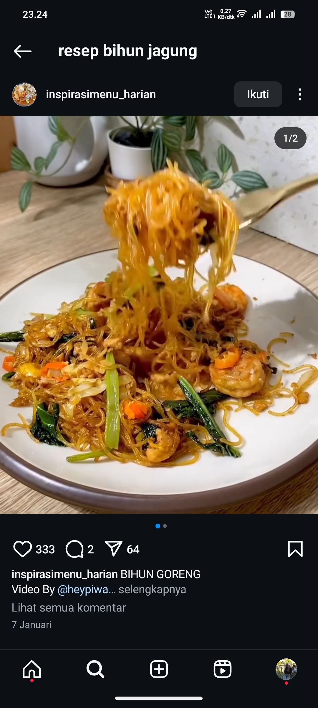 Bihun Goreng
