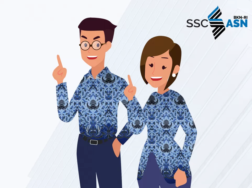 Ilustrasi pendaftaran CPNS. (Sumber foto BKN)