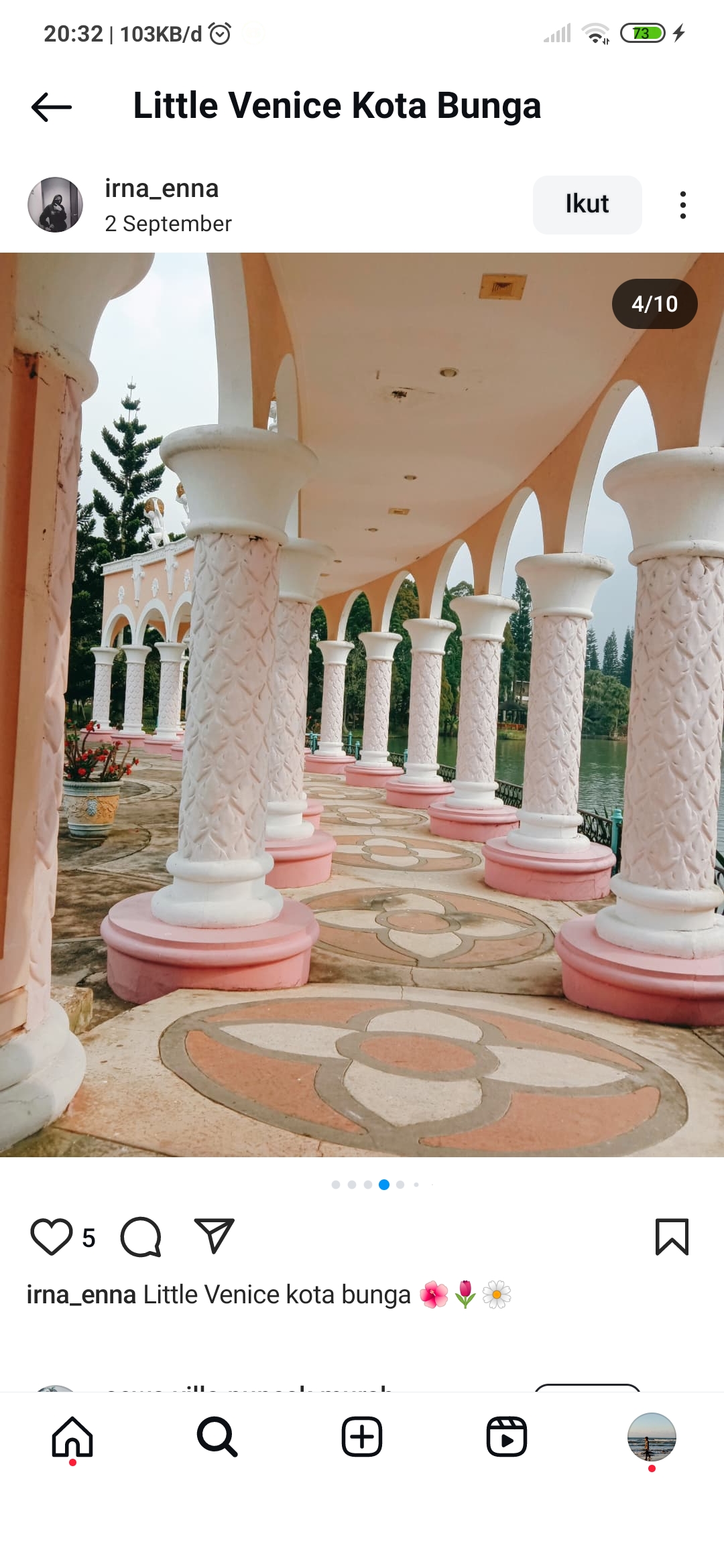 Seperti istana ala Eropa