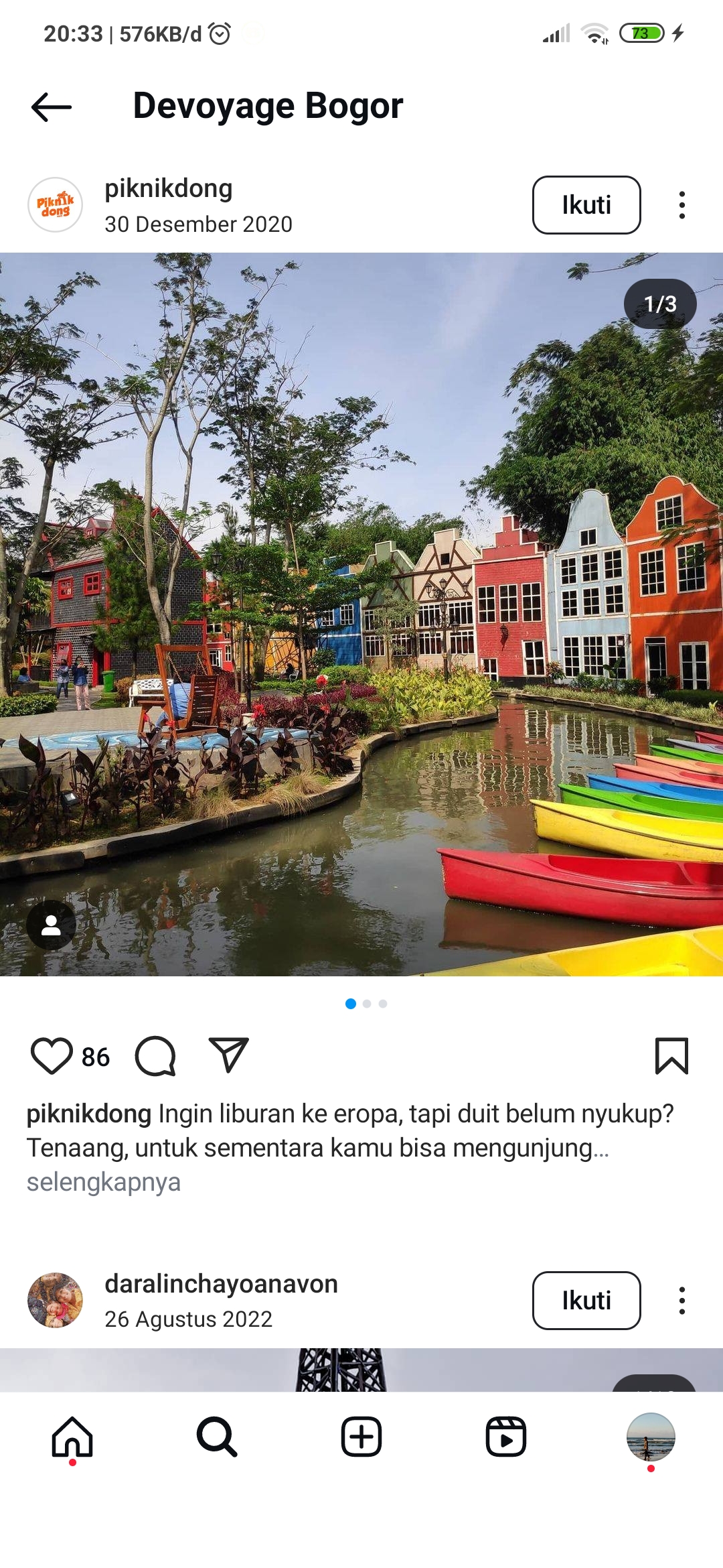 Devoyage Bogor punya pemandangan ala Eropa