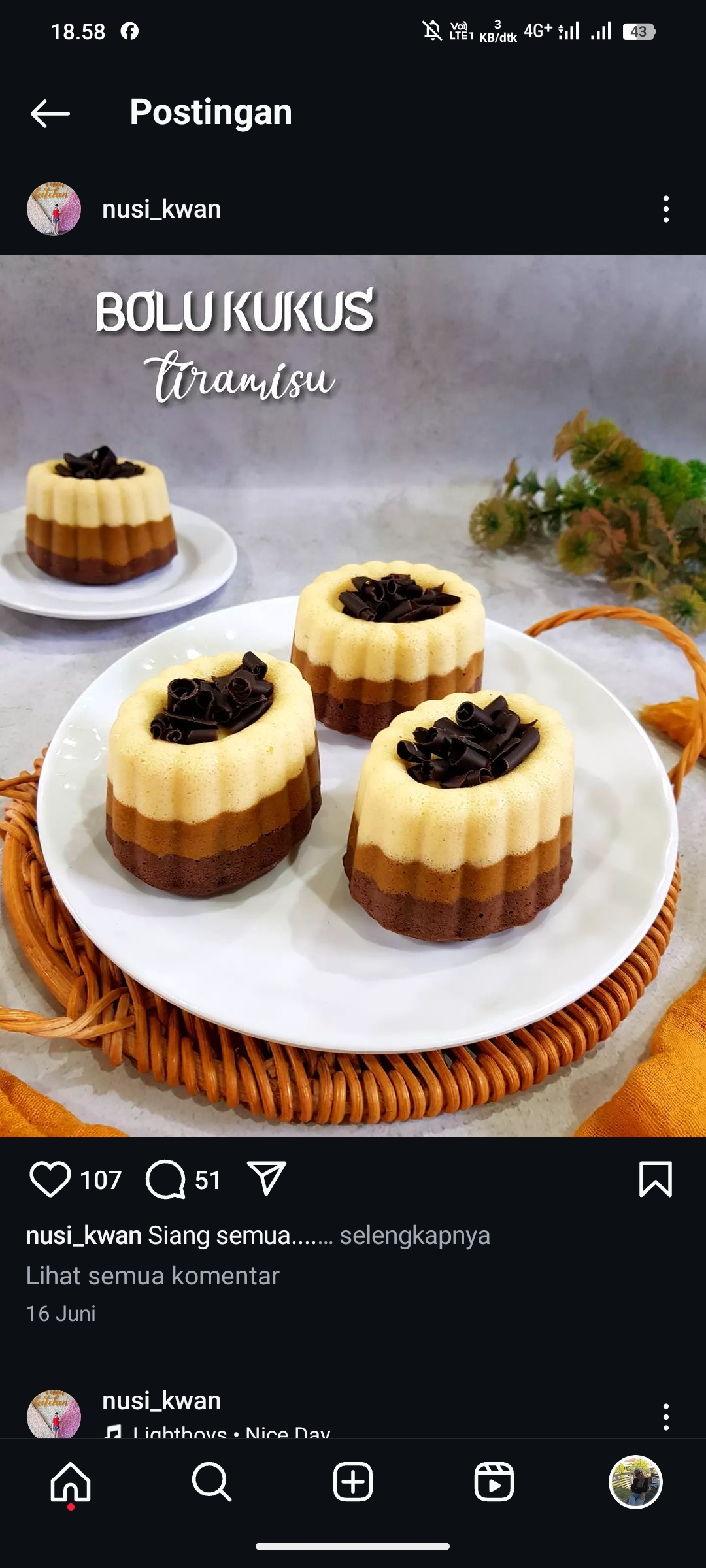 Bolu Kukus Tiramisu