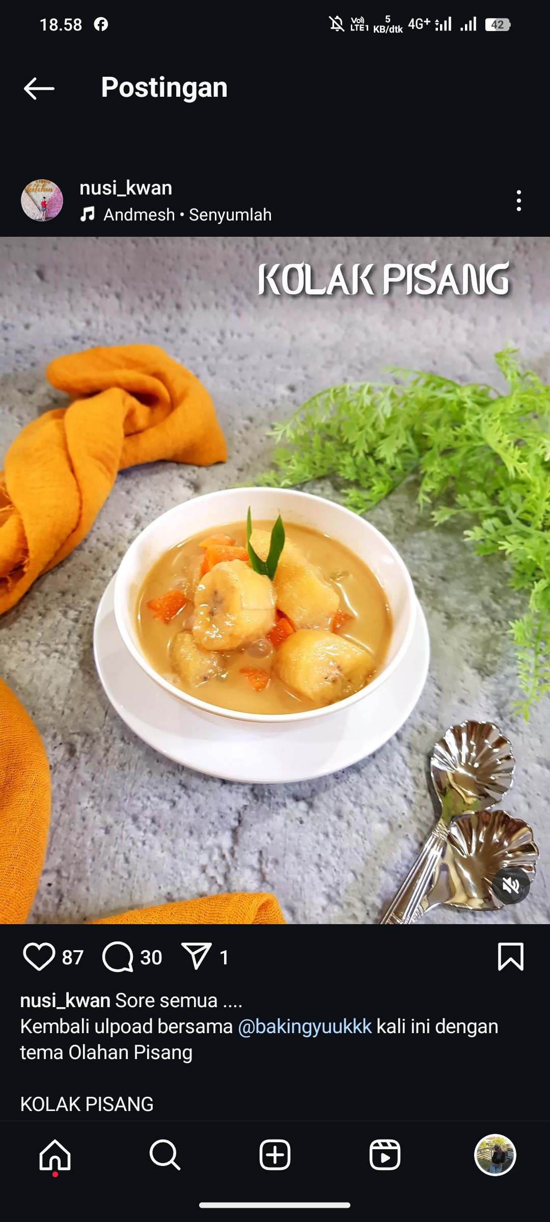 Kolak Pisang
