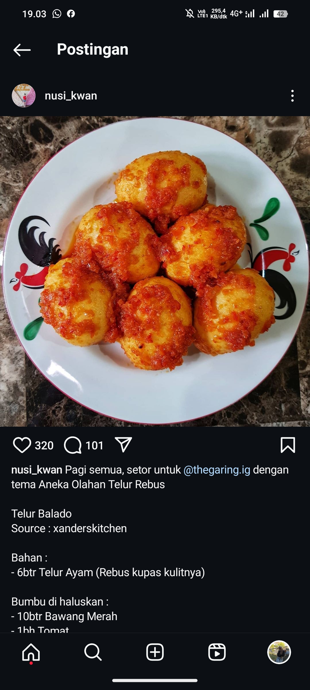 Telur Balado