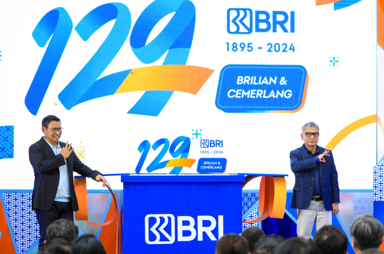 KICK OFF: BRI akan berulang tahun ke 129 dan akan menggelar berbagai kegiatan besar.