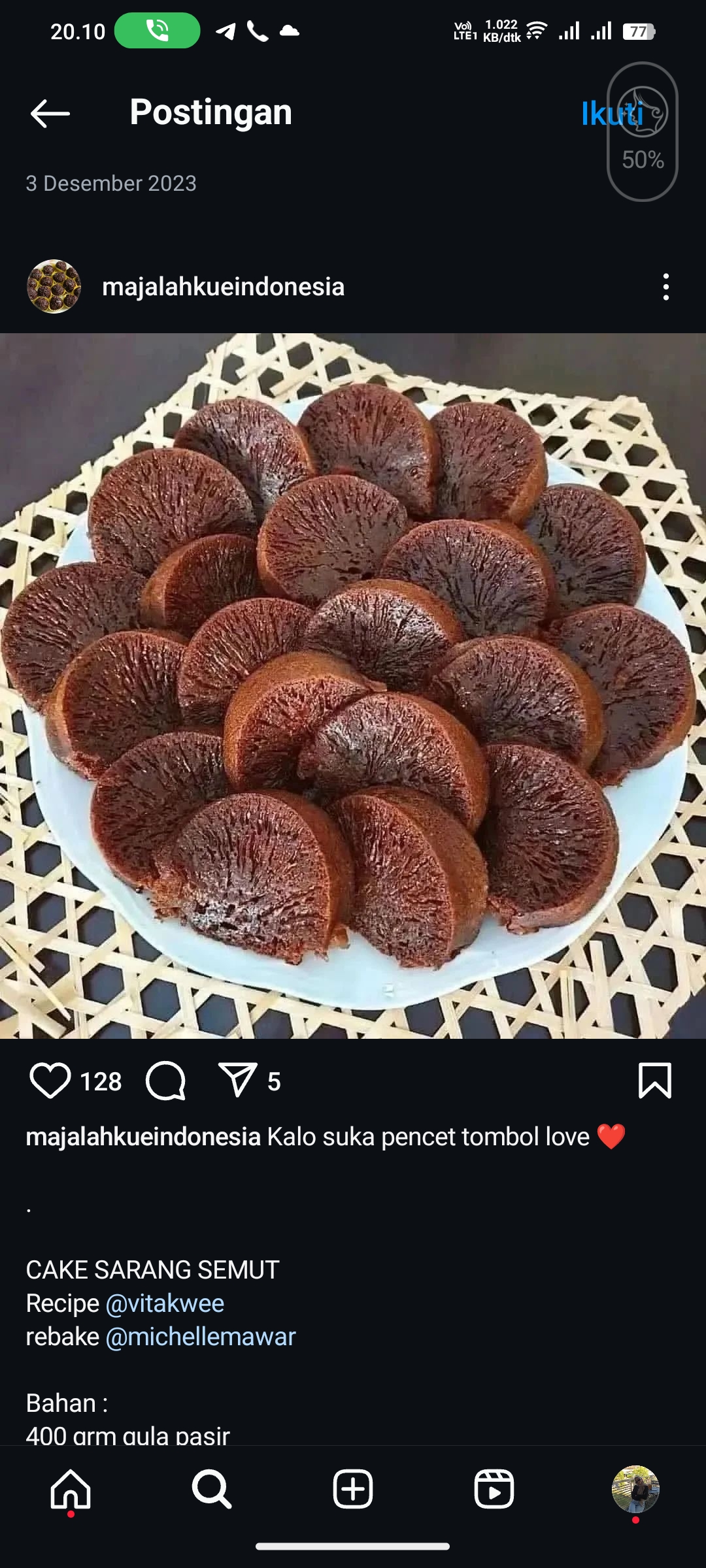Kue Sarang Semut