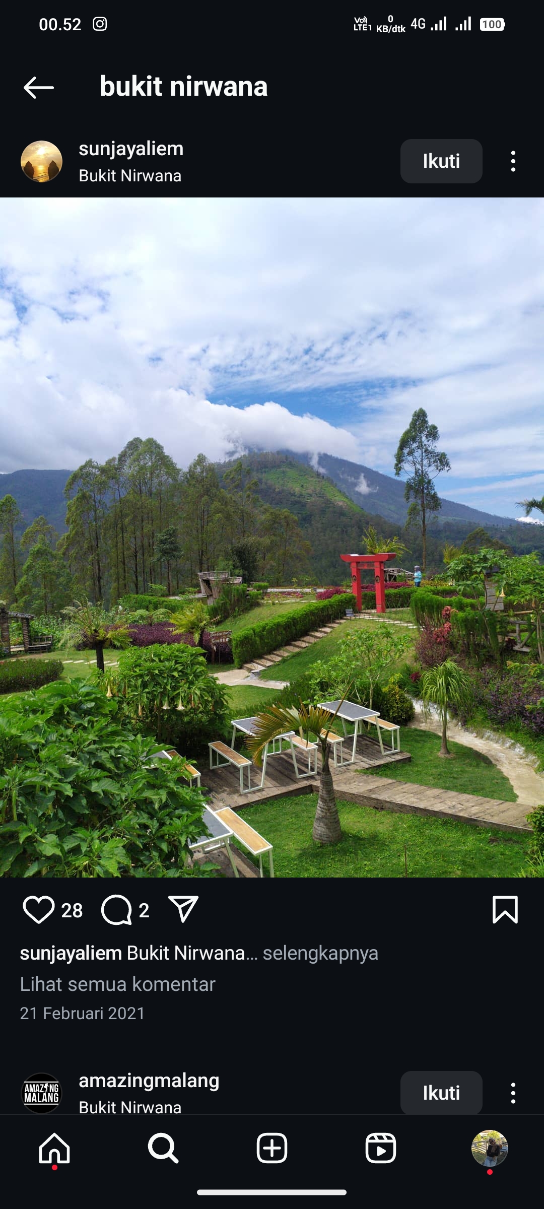 Bukit Nirwana, Malang