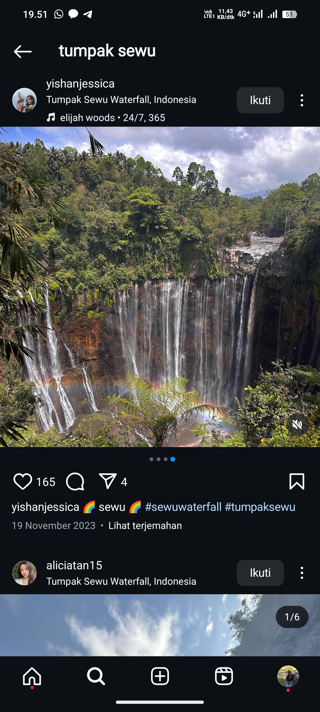 Air Terjun Tumpak Sewu, Lumajang
