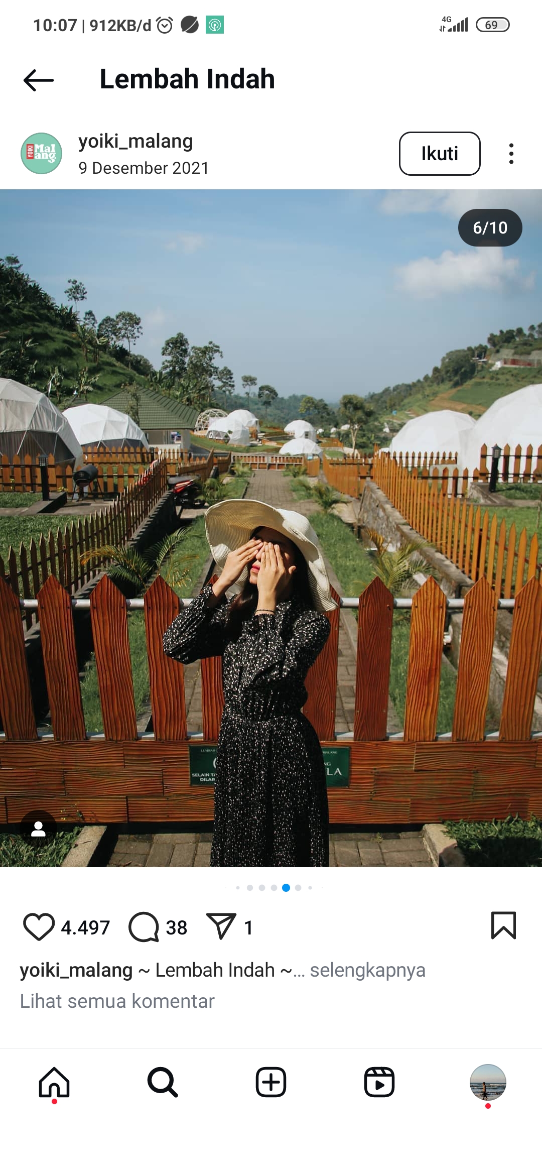 Berlibur di lembah Indah adalah pilihan tepat untuk mencari ketenangan