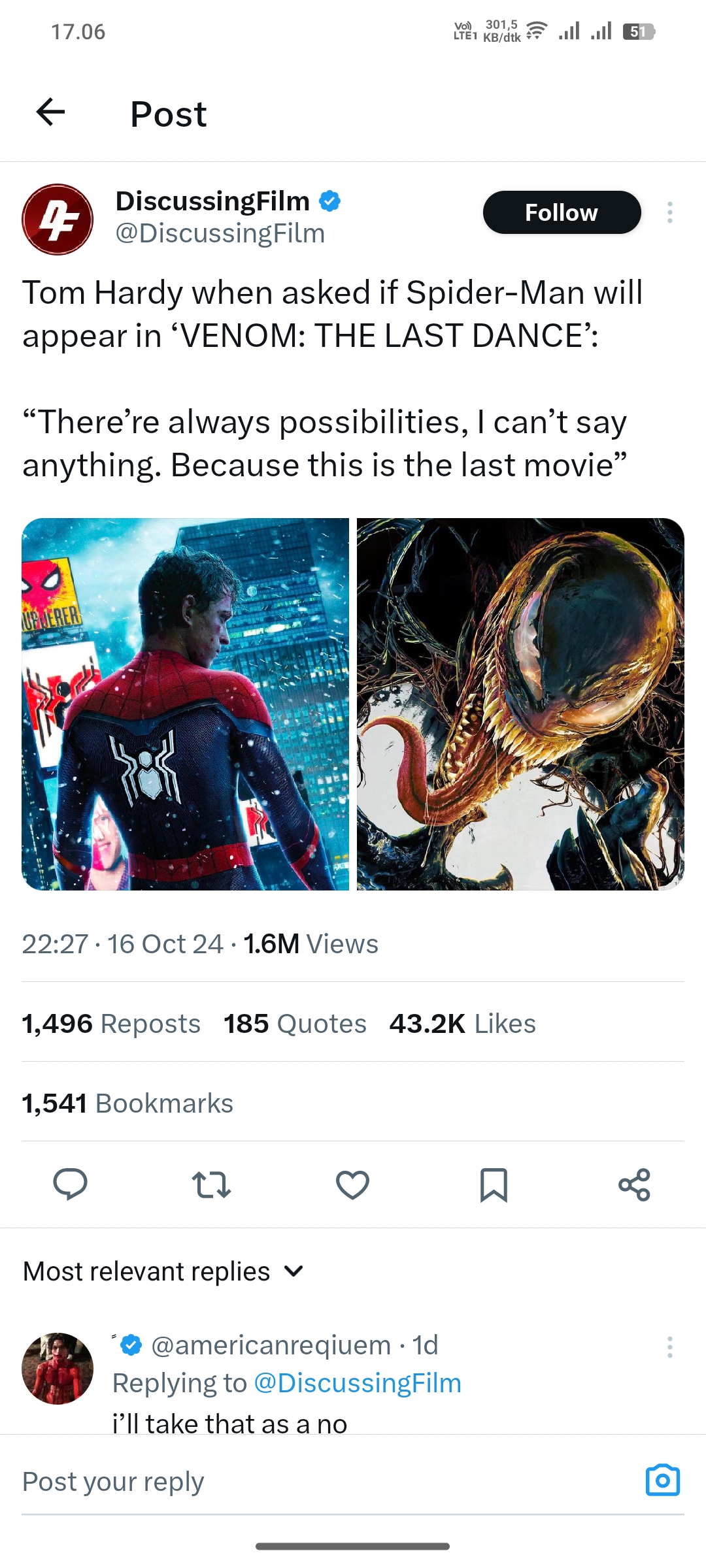 Spider-Man  dan Venom