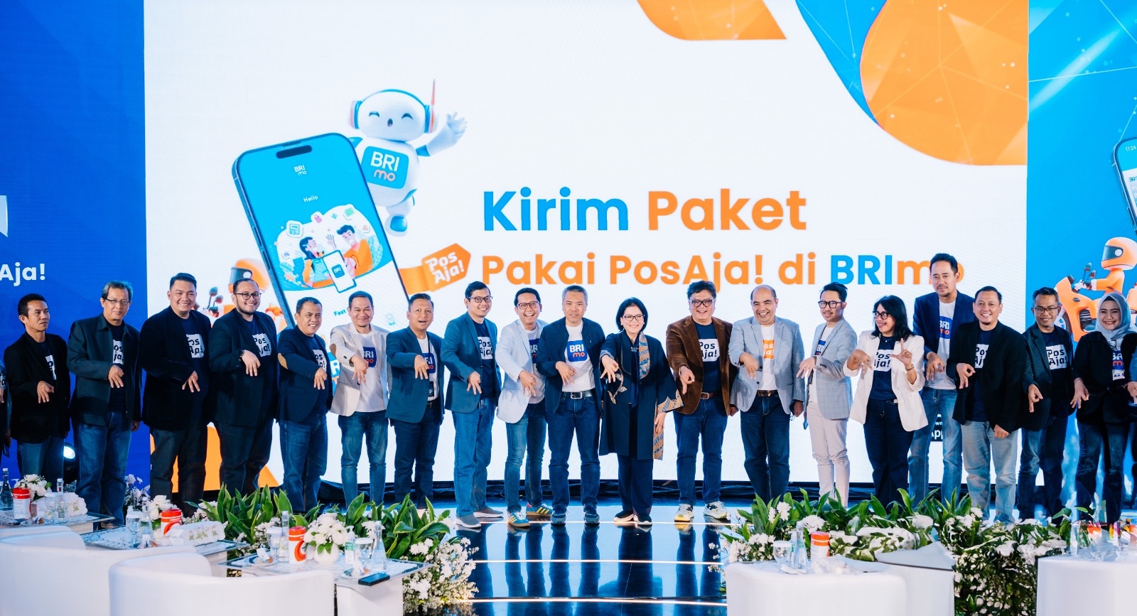 INOVATIF: BRI meluncurkan fitur terbaru di aplikasi BRImo, yaitu &ldquo;Kirim Barang&rdquo; yang berkolaborasi dengan PT Pos Indonesia.