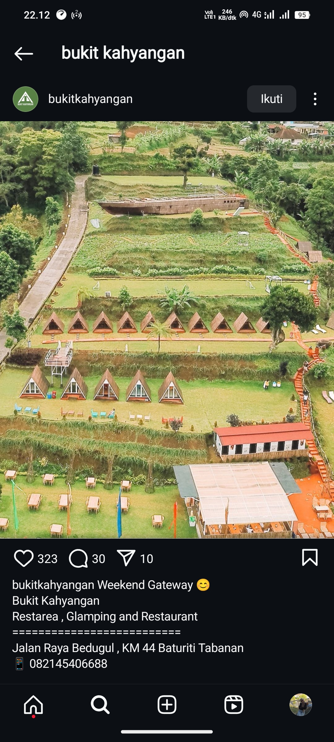 Bukit Kahyangan, Bedugul, Bali