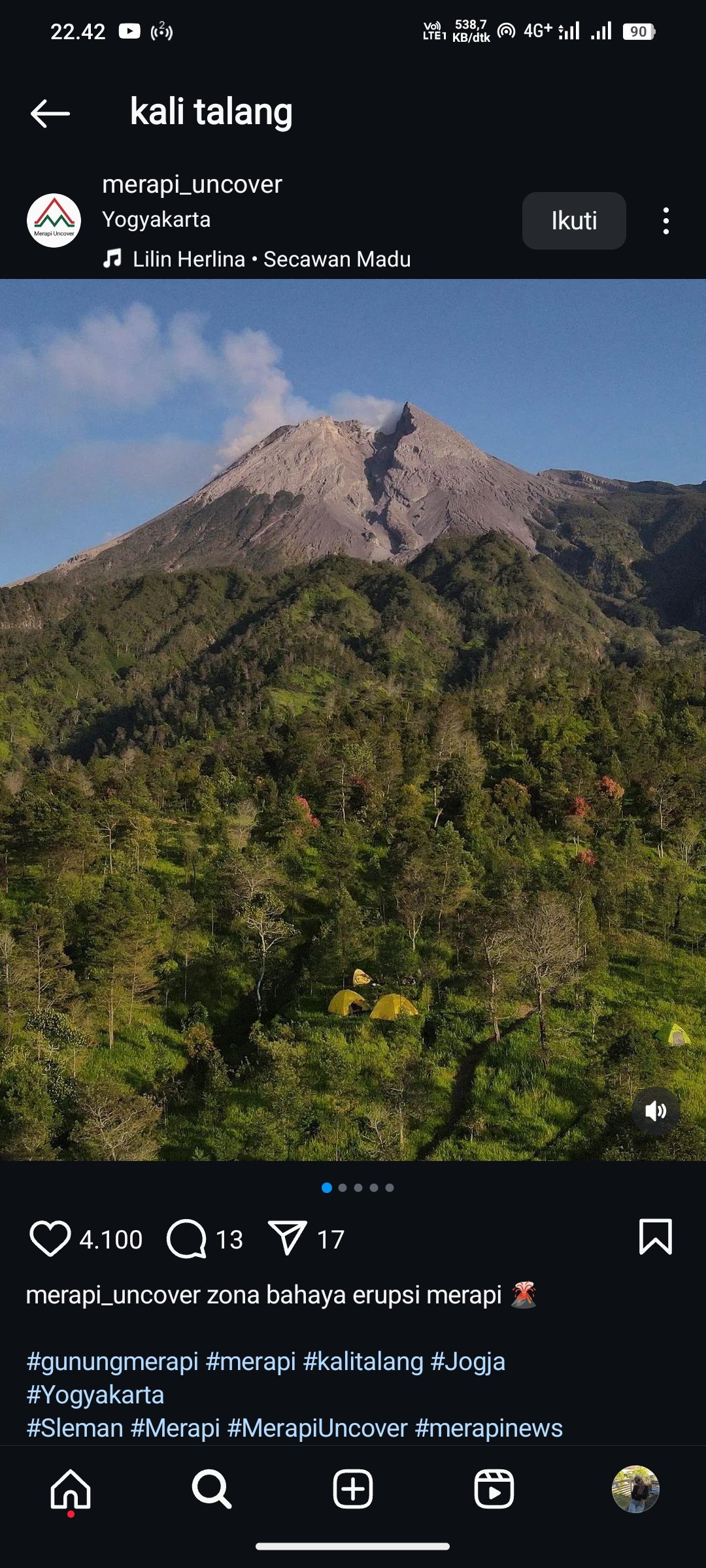 Kali Talang, Klaten
