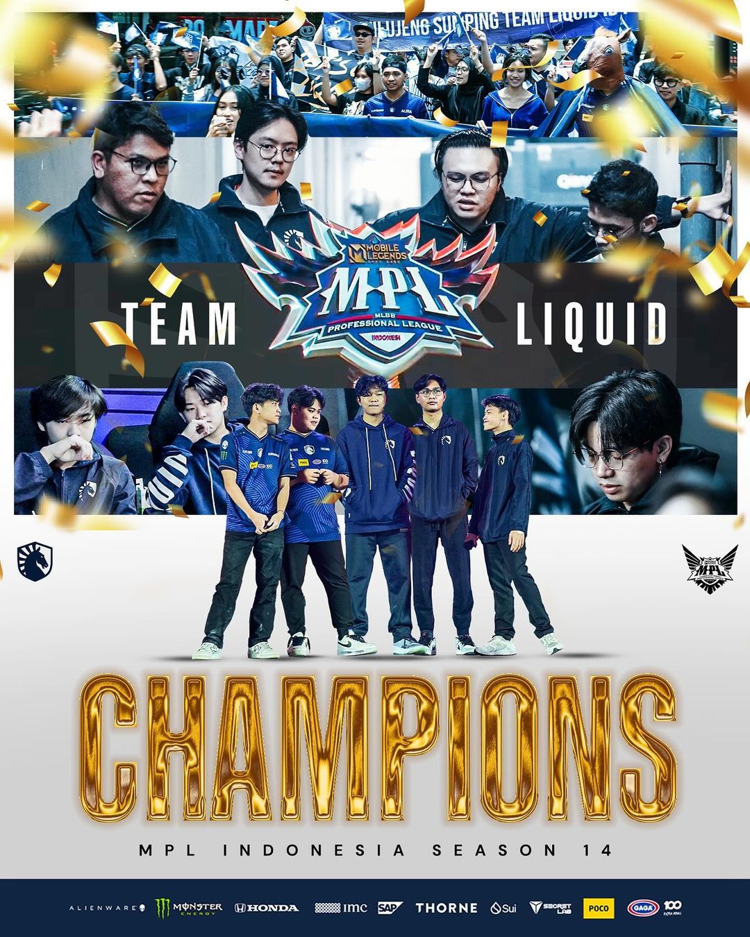 Juara MPL ID S14 Tim Liquid ID