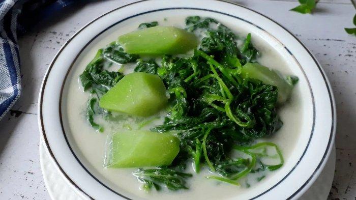 Resep Sayur Bobor Bayam