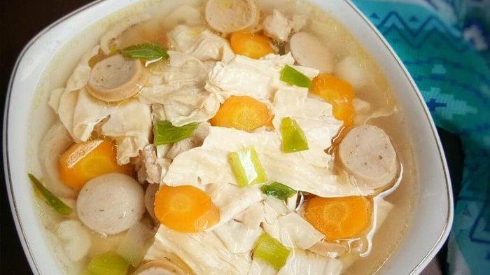 Resep Sup Kembang Tahu