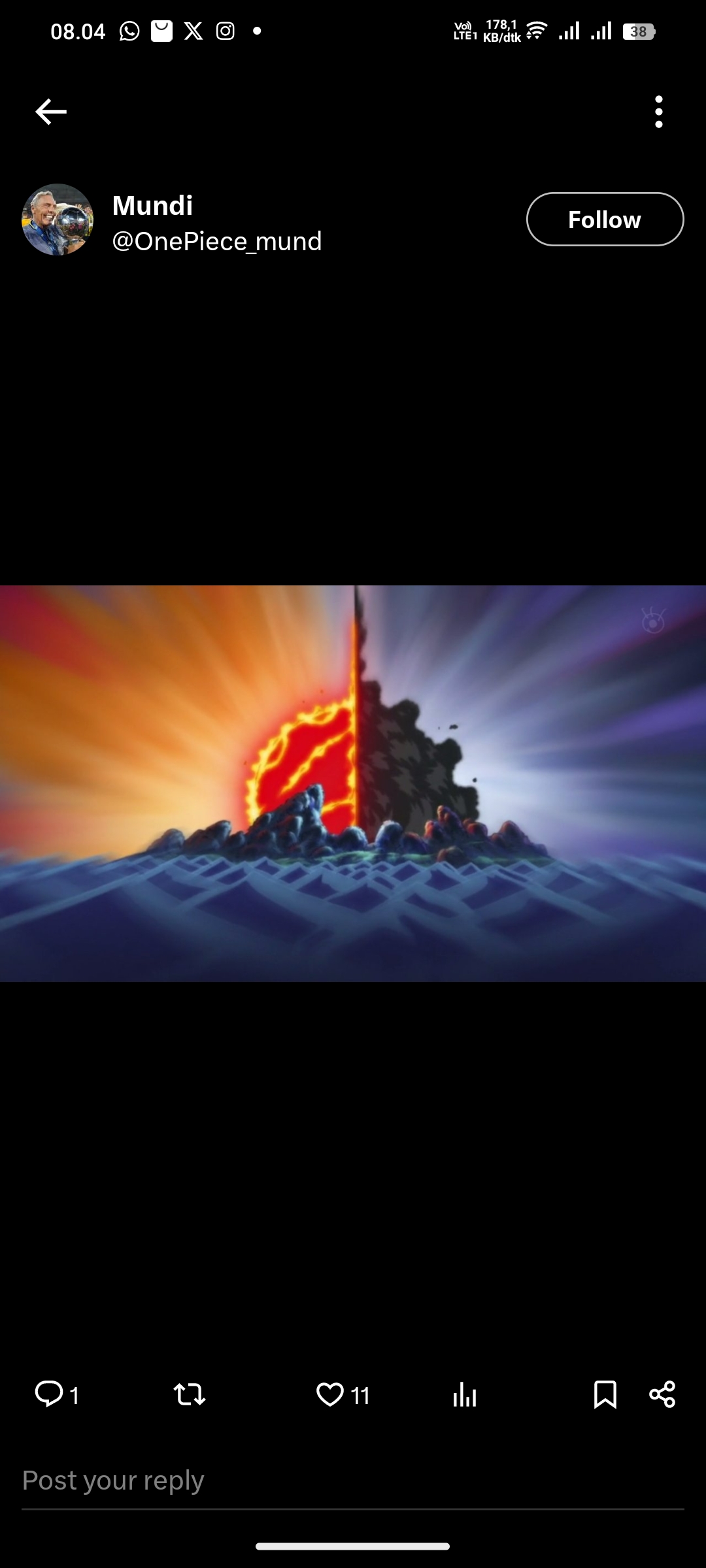 Pertarungan Ace vs Kurohige di One Piece