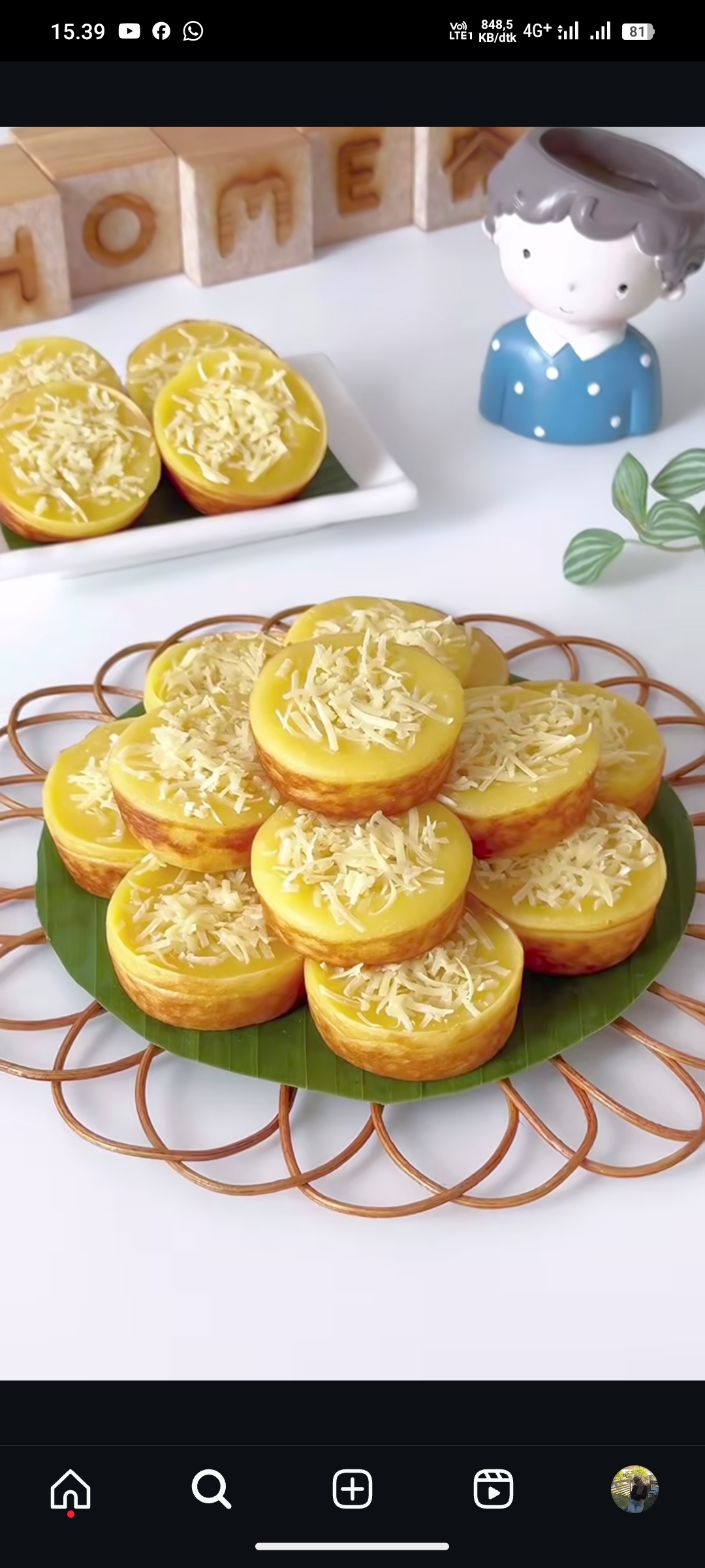 Kue Lumpur Tape Singkong