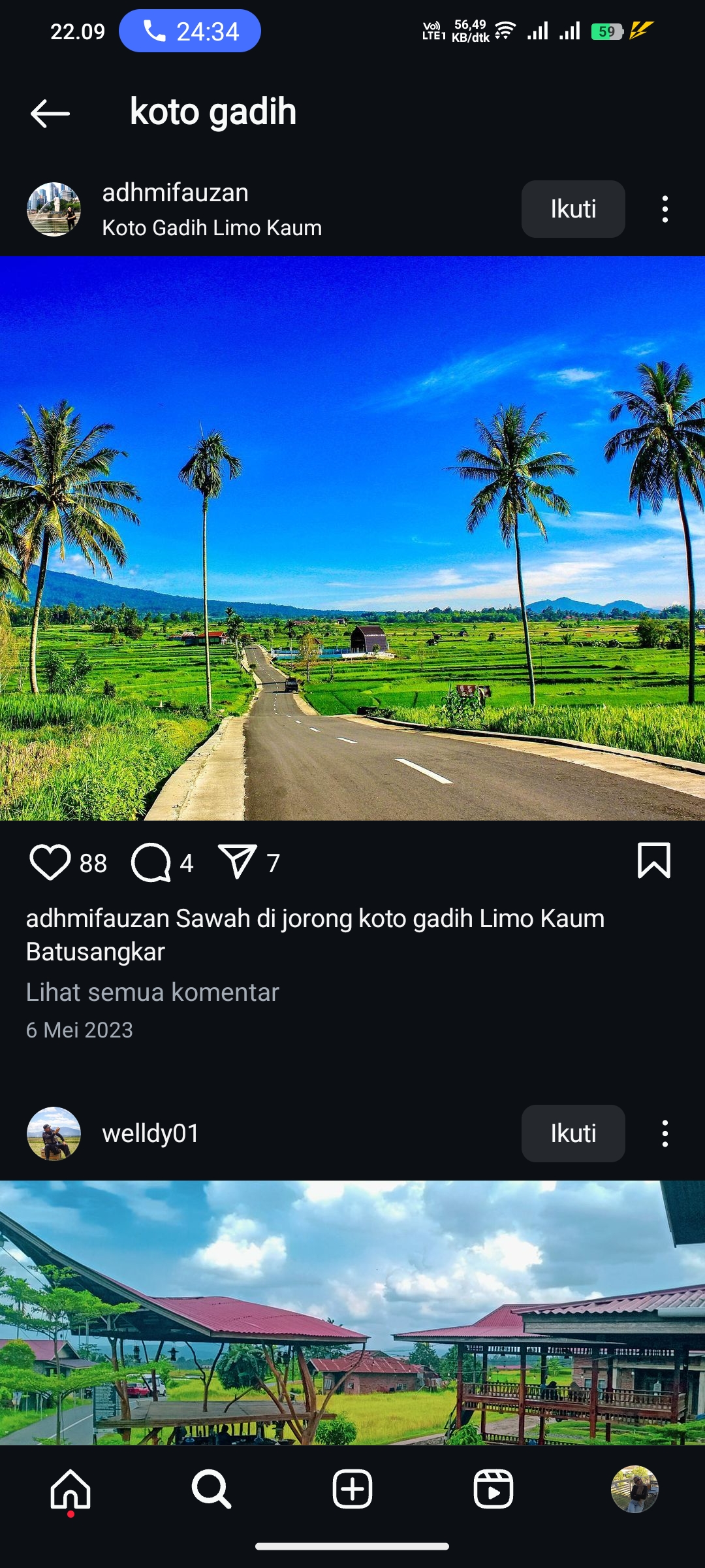 Koto Gadih, Batusangkar